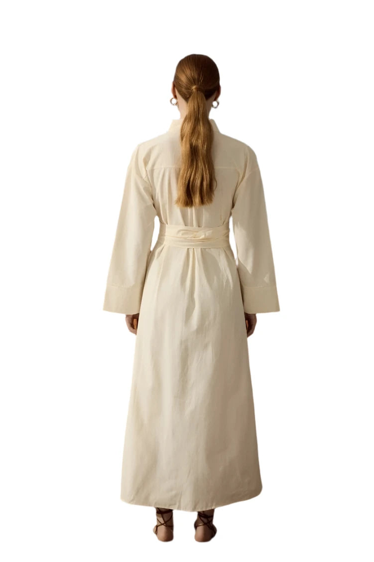 Belted Shirt Dress
